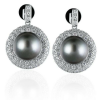 Серьги TASAKI Black Pearl Earrings (11618) №2