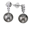 Ювелирное украшение  Tasaki Black Pearl Diamonds Earrings (11746) №2