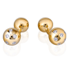 Запонки Tiffany & Co Yellow Gold Cufflinks (12003) №2