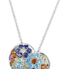 Подвеска Pasquale Bruni Heart Flower Multi-Gemstone Pendant (12467) №2