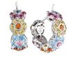 Ювелирное украшение  Pasquale Bruni Flower Multi-Gemstone Earrings (12466) №2
