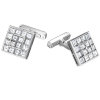 Запонки Cartier White Gold Diamonds Cufflinks 6,00 ct (12588) №3