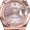 Часы Rolex Lady-Datejust 18k Rose Gold 279175 (12419) №4