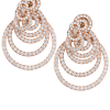 Серьги De grisogono Gypsy Rose Gold Diamond Earrings 10097/20 (12988) №2