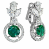 Ювелирное украшение  GRAFF Classic Butterfly Diamond and Emerald Earrings (13012) №3