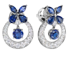Серьги GRAFF Classic Butterfly Sapphire Earrings (13035) №3