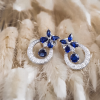 Серьги GRAFF Classic Butterfly Sapphire Earrings (13035) №4
