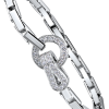 Ювелирное украшение  Cartier Agrafe White Gold Bracelet (13252) №2