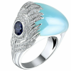 Кольцо Carrera y Carrera Peacock Collection White Gold Ring DA10624-022704 (13260) №2