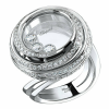 Кольцо Chopard Happy Emotions White Gold Large Diamond Ring Акция- 10% 829217-1039 (13271) №2