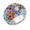 Ювелирное украшение  Pasquale Bruni Multi - Sapphire Floral Pave Large Size Ring (13217) №2