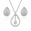 Комплект Piaget Limelight Embroidery Motif Collection Pendant and Earrings (13293) №2