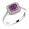 Ювелирное украшение  Tiffany & Co Soleste Ring Platinum 1.49 ct Pink Sapphire and Diamonds (13267) №2