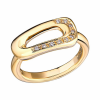Кольцо Antonini Gioielli Yellow Gold Diamonds Ring AN 71.9 (13731) №2