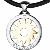 Подвеска Bvlgari Tondo Steel Yellow Gold Sun Pendant (13538) №2