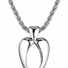 Подвеска Piaget Coeur Ajouré White Gold Pendant (13675) №2