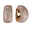 Серьги Gianni Lazzaro Rose Gold Diamonds Earrings (14398) №3