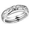 Кольцо Carrera y Carrera Promesa White Gold Love Wedding Band DA06762 02 (14309) №3