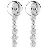 Серьги Antonini Gioielli White Gold Diamonds Earrings (14560) №2