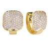 Серьги Casa Gi Yellow Gold Diamonds Earrings (14497) №2