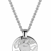 Подвеска Chopard Chopardissimo Small White Gold Diamond Disk Pendant 797601-1001 (14550) №2