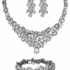 Комплект  с бриллиантами 54.0 ct. ожерелье, браслет, серьги (14926) №8
