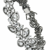 Комплект  с бриллиантами 54.0 ct. ожерелье, браслет, серьги (14926) №11