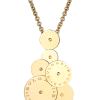 Подвеска Bvlgari Large Yellow Gold Cicladi Necklace CICLADI (14711) №2