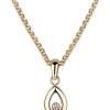 Подвеска Chopard Happy Diamonds Yellow Gold Pendant 791154-0001 (14724) №2