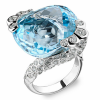 Кольцо Piaget Limelight Blue Topaz Diamond White Gold Ring (14907) №4