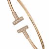 Браслет Tiffany & Co T Wire Rose Gold Bracelet T Wire (14905) №2