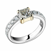 Кольцо  с 1,02 ct K/VS2 (14940) №3