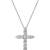 Крест  с бриллиантами 0.750 ct (15181) №2