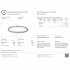 Браслет  Tennis White Gold Diamonds 6,01 ct Bracelet (16402) №4