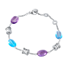 Браслет Bvlgari B.Zero1 White Gold Amethyst Topaz Bracelet BR854688 (16012) №2