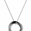 Подвеска Cartier Trinity White Gold Black Ceramic Diamonds Pendant B3045500 (16386) №2