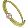 Браслет De grisogono Boule Pink Gold Leather Cord Anise Bracelet 43801/04 (15911) №3