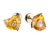 Серьги Chopard So Happy Diamonds Yellow Crystal Heart Earrings 83/6236 (16539) №2