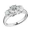 Кольцо Смоленский Бриллиант Смоленские Бриллианты 1,33 ct H/VVS2 МГУ (16459) №3