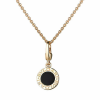 Подвеска Bvlgari Rose Gold Onyx Pendant CL857357 (17262) №2