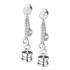 Серьги Bvlgari Bzero1 White Gold Earrings (17735) №2