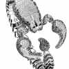 Браслет Roberto Coin White Gold Diamond Scorpion Bracelet (17430) №3