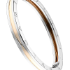 Браслет Bvlgari Bzero1 Steel and Yellow Gold Bracelet BVL332411 (17902) №2