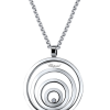 Подвеска Chopard Happy Spirit MAXI White Gold Necklace 79/5014-20 (13355) №2