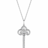 Подвеска Tiffany & Co Fleur de Lis Key Pendant (18961) №2