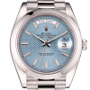 Часы Rolex Day-Date II President Platinum Ice Blue 228206 (19024) №4