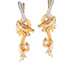 Серьги Carrera y Carrera Circulos de Fuego Dragon Earrings DA11250 030101 (19307) №2