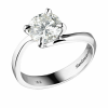 Кольцо  с бриллиантом 1,56 ct M/I1 МГУ (19124) №3