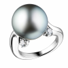 Кольцо Mikimoto Black South Sea Pearl 14.5 mm Classic Ring (19129) №2