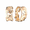 Серьги Cartier C de Hoop Yellow Gold Earrings (19456) №2